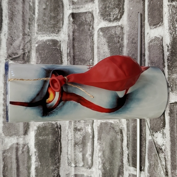 Pennywise the Dancing Clown IT Stainless Steel Tumbler Sublimated 20oz - Picture 6 of 10